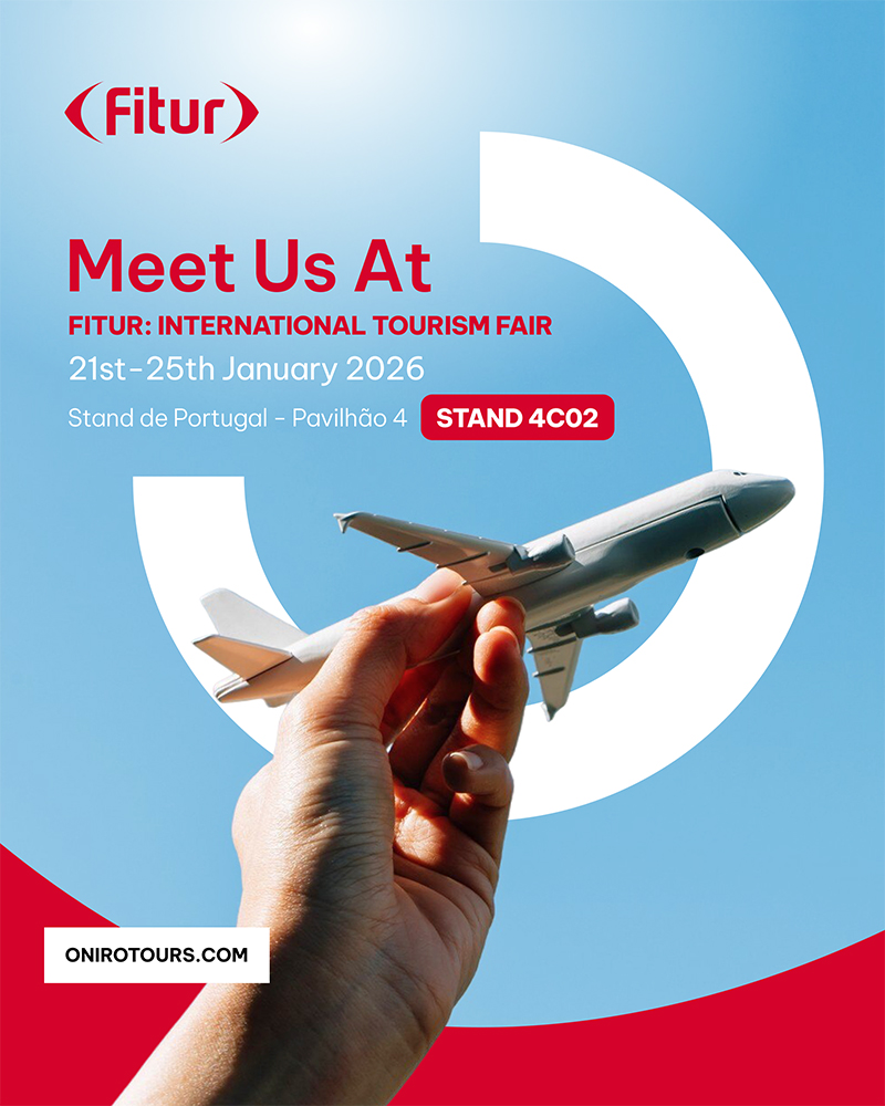 Meet Us At FITUR: International Tourism Fair, 21 a 25 Janeiro 2026, Stand de Portugal - Pavilhão 4, Stand 4C02